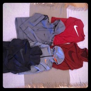 Lot of boy’s Nike tops